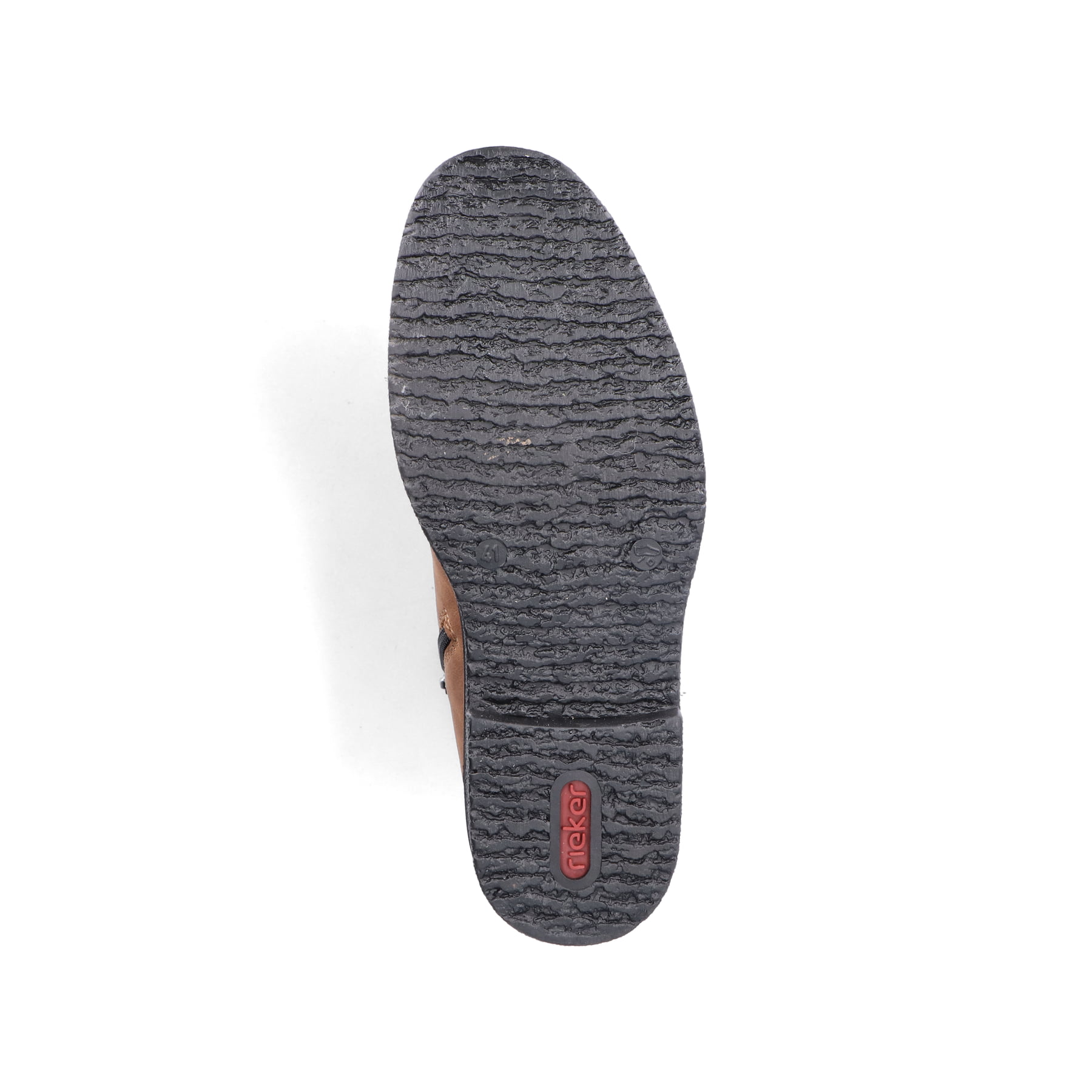 Braune Rieker Herren Schnürstiefel 32030-24 mit wasserabweisender TEX-Membran. Schuh Laufsohle.