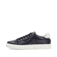 Blaue Rieker Herren Sneaker Low U0704-14 mit TR-Sohle mit leichtem EVA-Inlet. Schuh Außenseite.