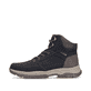 Schwarze Rieker Herren Schnürstiefel 30212-00 mit wasserabweisender TEX-Membran. Schuh Außenseite.