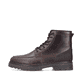 Braune Rieker Herren Schnürstiefel F2710-26 aus Glattleder. Schuh Außenseite.