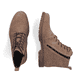 
Sandbraune Rieker Herren Schnürstiefel 13730-64 mit Schnürung und Reißverschluss. Schuhpaar von oben.