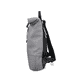 Rieker Rucksack H1426-42 in Grau mit Innenfach, Reißverschluss und Handyfach. Linksseitig.