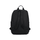 Rieker Rucksack H1655-90 in Schwarz, Beige und Khaki mit mattem Finish und Handyfach. Rückseite.