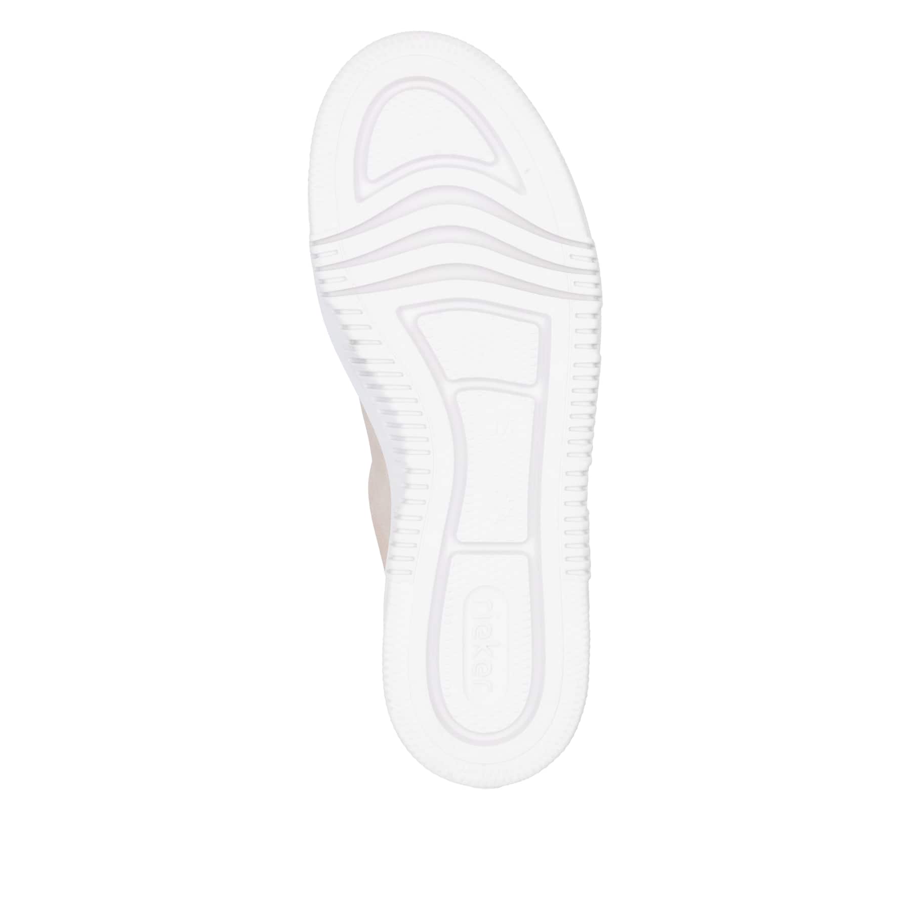 Rosane Rieker Damen Sneaker Low M1910-31 mit einer Schnürung. Schuh Laufsohle.