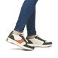 Rosane Rieker Damen Sneaker Low W1304-31 mit strapazierfähiger Sohle. Schuh Außenseite gespiegelt.