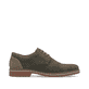 Grüne Rieker Herren Schnürschuhe 16504-54 mit der Extraweite H. Schuh Innenseite.