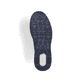 Sabots Rieker bleus pour homme B0760-14 avec bande élastique. Semelle extérieure de la chaussure.