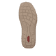 Braune Rieker Herren Slipper 03092-24 mit Elastikeinsatz sowie der Extraweite H. Schuh Laufsohle.