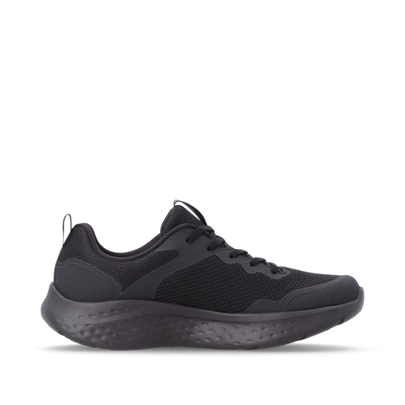 Schwarze Rieker Sport Herren Sneaker Low U4400-00. Schuh Innenseite.
