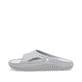 Graue Rieker Herren Pantoletten U3450-40 mit ultraleichter und flexibler Sohle. Schuh Außenseite.
