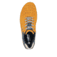 Gelbe Rieker Herren Schnürschuhe 07506-68, Barfußschuhe mit Komfortweite G 1/2. Schuh von oben.