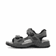 Rieker Klassieke sandalen voor heren, 26156, zwart, 45 EU : Rieker