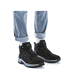 Schwarze Rieker Herren Schnürstiefel 11020-00 mit wasserabweisender TEX-Membran. Schuh am Fuß.
