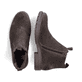 
Nussbraune Rieker Herren Chelsea Boots 33180-25 mit einer robusten Profilsohle. Schuhpaar von oben.