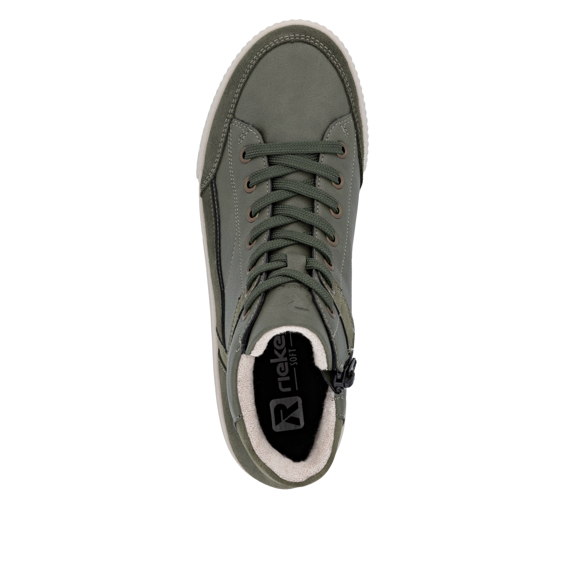 Stai acquistando Rieker 74643, Stivali Stringati Donna, Verde, 40