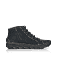 Graue Rieker Damen Schnürstiefel 55031-45 mit einer schockabsorbierenden Sohle. Schuh Innenseite