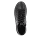 Weiße Rieker Damen Sneaker Low W1202-82 mit ultra leichter und flexibler Sohle. Schuh Außenseite gespiegelt.