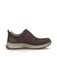Dunkelbraune Rieker Herren Slipper 14358-25 mit einer schockabsorbierenden Sohle. Schuh Innenseite