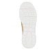 Gelbe Rieker Herren Slipper B7371-68 mit einem Gummizug sowie Komfortweite G 1/2. Schuh Laufsohle.