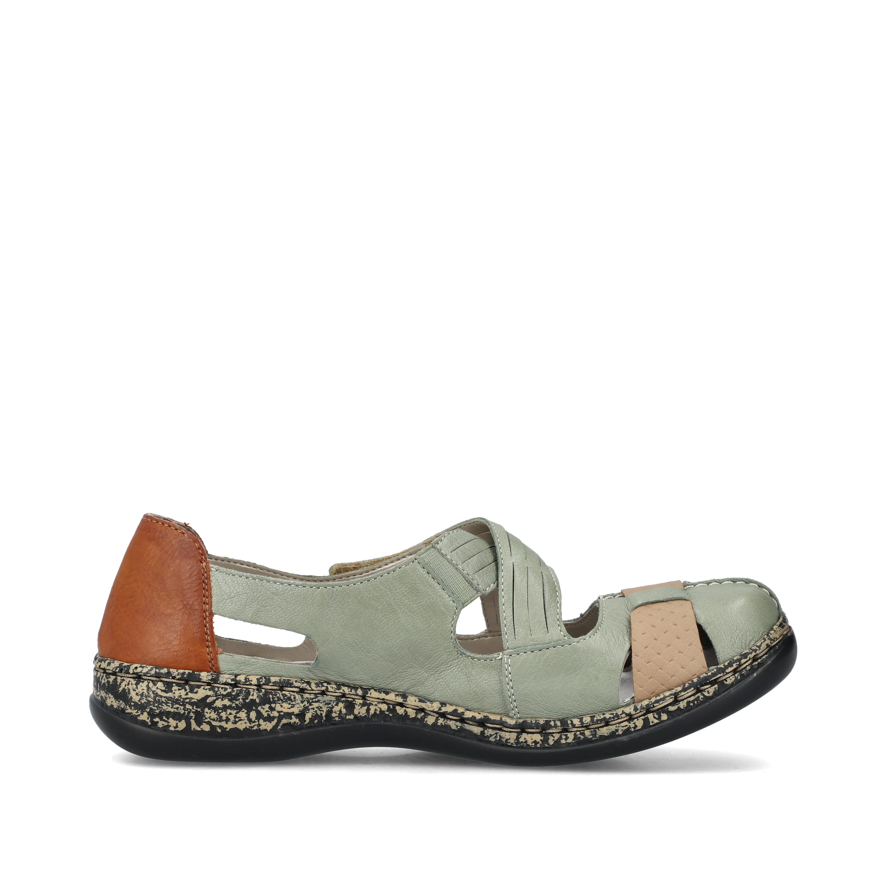 Rieker Ballerina's - white/wit