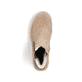 Beige Rieker Damen Chelsea Boots Z7465-60 mit einer flexiblen und ultra leichten Sohle. Schuh von oben