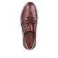 Baskets basses Rieker marron pour homme B2112-25 en cuir lisse. Semelle extérieure de la chaussure.