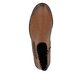 
Nougatbraune Rieker Damen Chelsea Boots Z4994-24 mit einer schockabsorbierenden Sohle. Schuh von oben