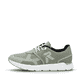 Grüne Rieker Damen Sneaker Low M9000-52 mit Gummischnürung sowie flexibler Sohle. Schuh Außenseite.
