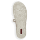 Grüne Rieker Damen Schnürschuhe 52528-52 mit einer extra weichen Decksohle. Schuh Laufsohle.