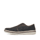 Graue Rieker Herren Schnürschuhe B2310-45 mit der Komfortweite G 1/2. Schuh Außenseite.