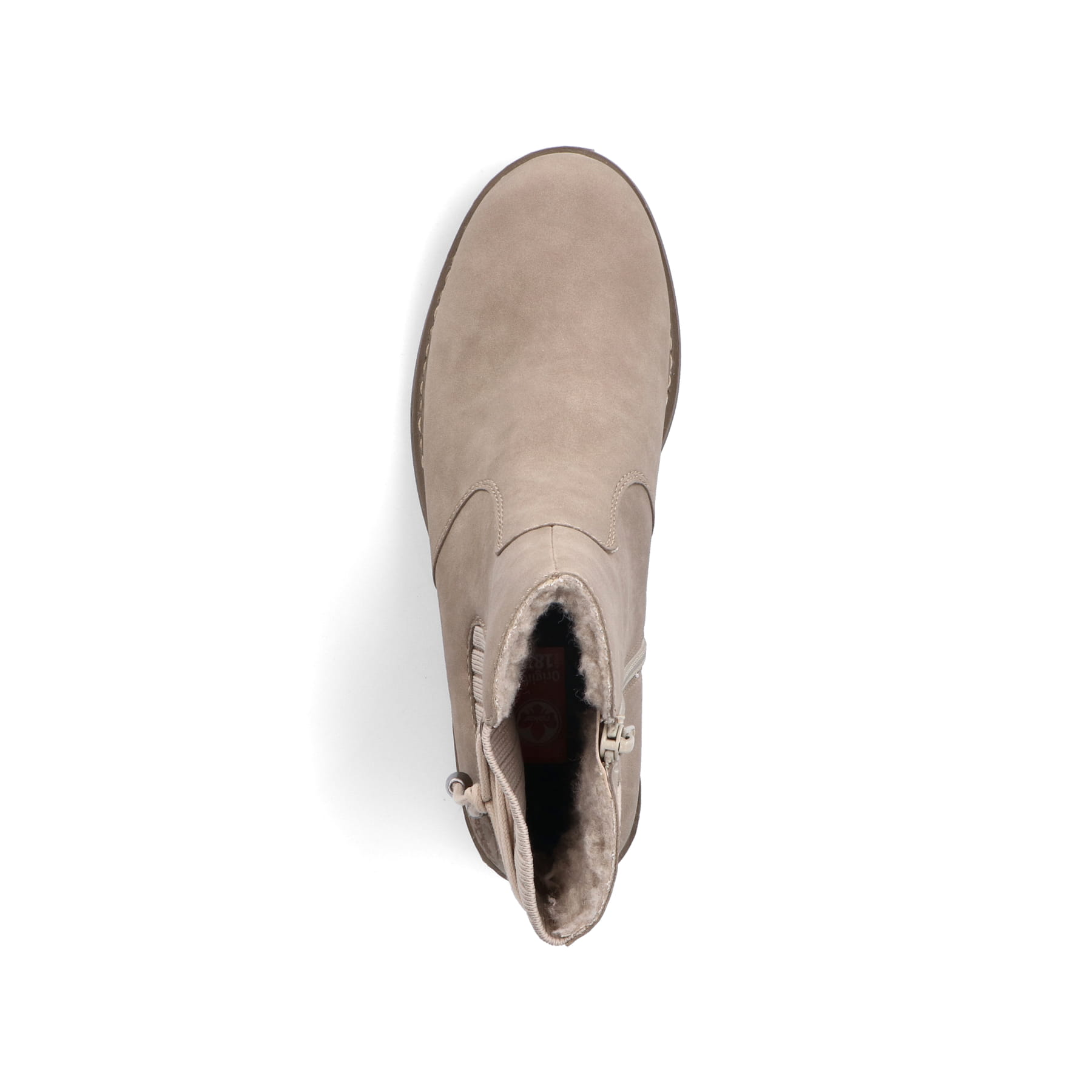 Rieker Stivali Chelsea Donna Z4284: Comodi Con Tacco Piatto E Cerniera, Sintetico