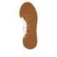 Braune Rieker Damen Sneaker High 42570-22 mit flexibler und super leichter Sohle. Schuh Laufsohle.