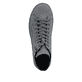 Baskets montantes Rieker grises pour femmes L2520-45. Chaussure vue de dessus.