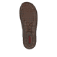 Grüne Rieker Damen Schnürschuhe N2401-54 mit modernen Ziernähten. Schuh Laufsohle.