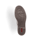 
Vanillebeige Rieker Damen Schnürstiefel 71218-62 mit Schnürung und Reißverschluss. Schuh Laufsohle