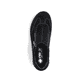 Zartrosane vegane Rieker Damen Loafer 58955-31 mit einem Elastikeinsatz. Schuh Außenseite gespiegelt.