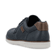 Blaue Rieker Herren Schnürschuhe B2306-14 mit der Komfortweite G 1/2. Schuh von hinten.