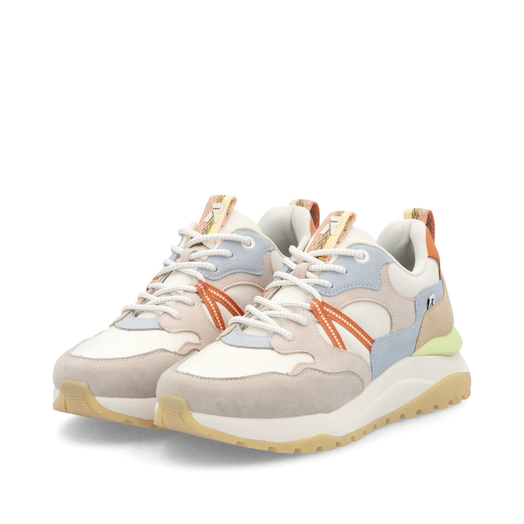 Rieker N2501 Sneakers voor dames, Brons, 36 EU