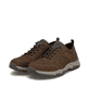 
Zimtbraune Rieker Herren Schnürschuhe 11222-22 mit einer schockabsorbierenden Sohle. Schuhpaar schräg.