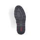 
Graphitschwarze Rieker Herren Schnürstiefel 38434-00 mit Schnürung und Reißverschluss. Schuh Laufsohle