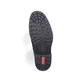 Schwarze Rieker Herren Kurzstiefel 33452-00 aus Glattleder. Schuh Laufsohle.