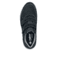 Blaue Rieker Herren Slipper 11051-14 mit Klettverschluss sowie der Extraweite H. Schuh von oben.