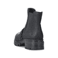 Beigebraune Rieker Damen Chelsea Boots 76863-64 mit einer robusten Profilsohle. Schuh Innenseite