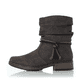 
Asphaltgraue Rieker Damen Kurzstiefel Z6893-45 mit einer schockabsorbierenden Sohle. Schuh Außenseite