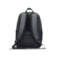 Sac à dos Rieker H5103-00 noir avec fermeture éclair et compartiment pour ordinateur portable. Arrière.