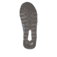 Blaue Rieker Herren Sneaker Low U0312-12 mit Schnürung sowie Komfortweite G 1/2. Schuh Laufsohle.