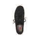 Schwarze Rieker Damen Sneaker Low 54021-00 mit ultra leichter Sohle. Schuh von oben.