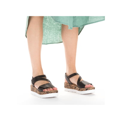 Rieker Femme Sandales compensées