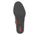 Nachtschwarze Rieker Damen Chelsea Boots 73464-00 mit Reißverschluss sowie Blockabsatz. Schuh Innenseite