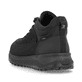Schwarze Rieker Herren Schnürstiefel U0173-00 mit wasserabweisender TEX-Membran. Schuh von hinten.
